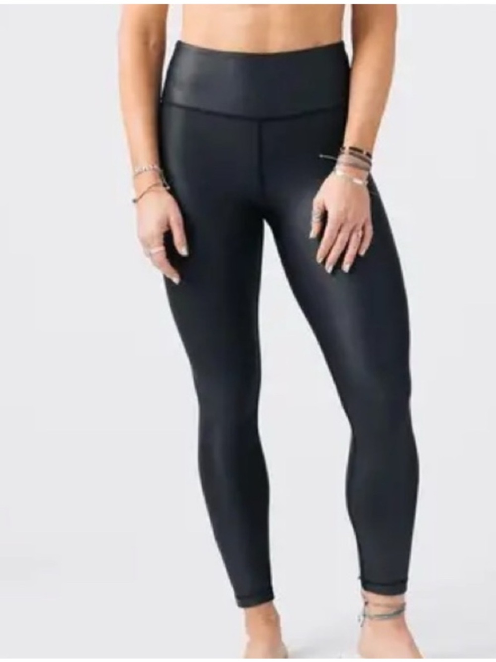 Zyia Active black shine leggings